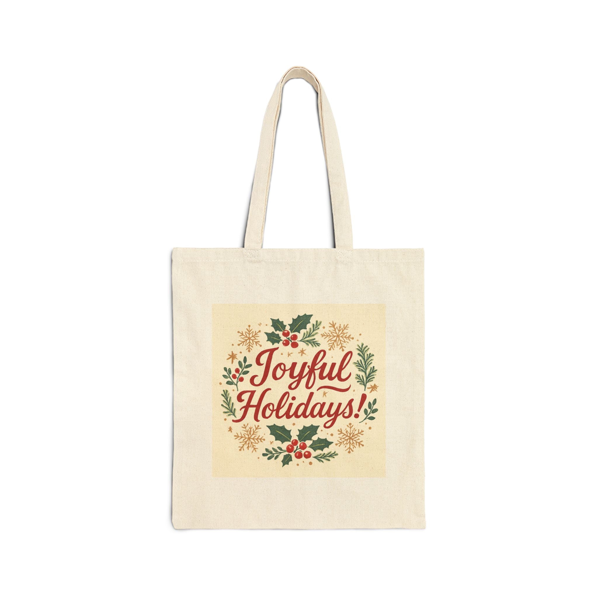 Cotton Canvas Tote Bag